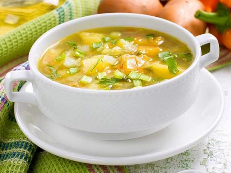 trị bệnh mùa Đông, súp gừng, Công thức nấu súp gừng và tỏi, 