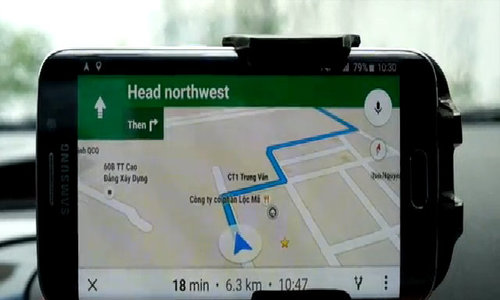 Thử tính năng dẫn đường Google Maps tại Việt Nam